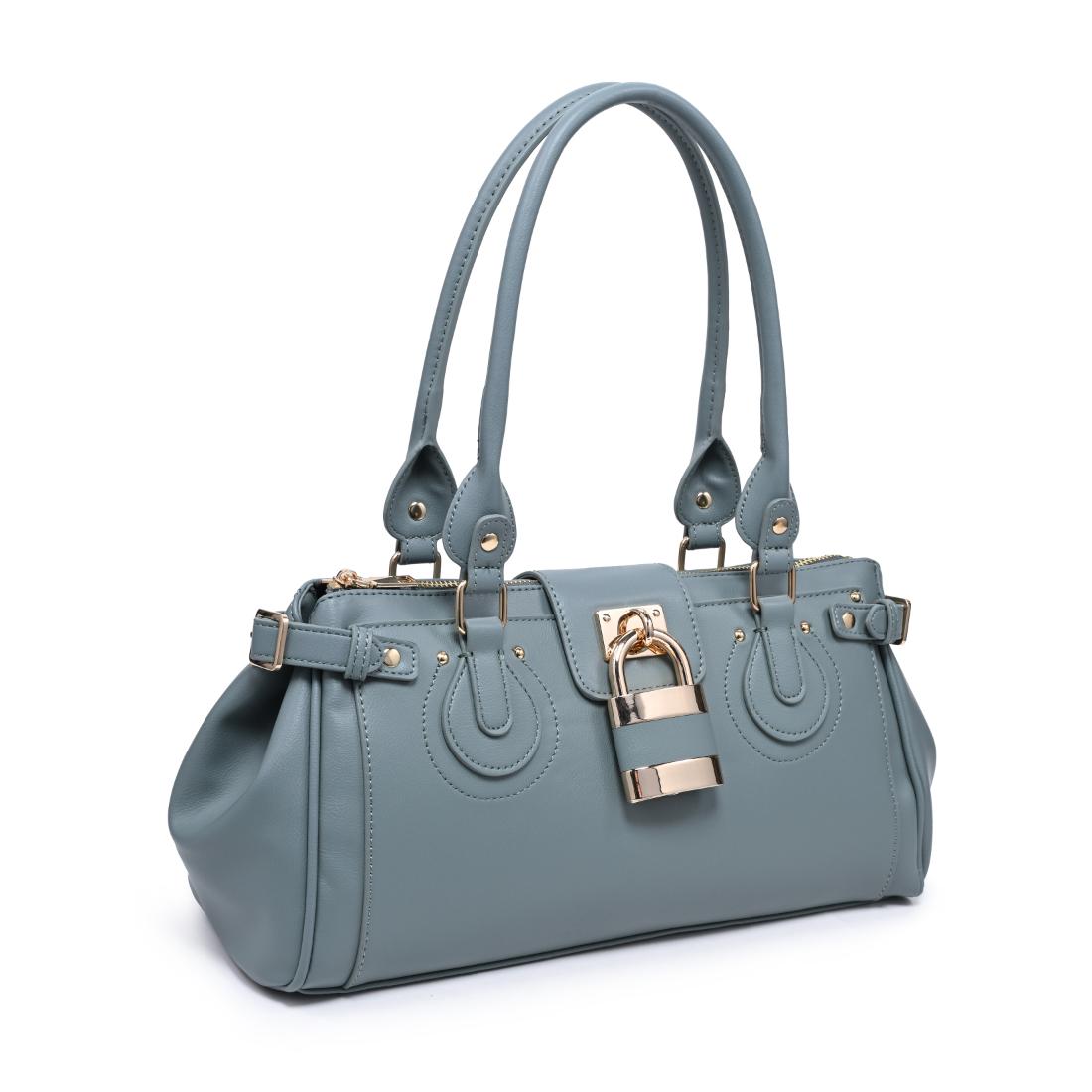 Urban Expressions Moda Satchel 840504211676 View 6 | Dusty Blue