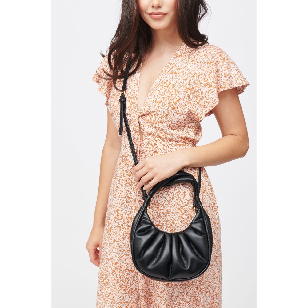 Woman wearing Black Urban Expressions Elena Crossbody 840611182937 View 1 | Black
