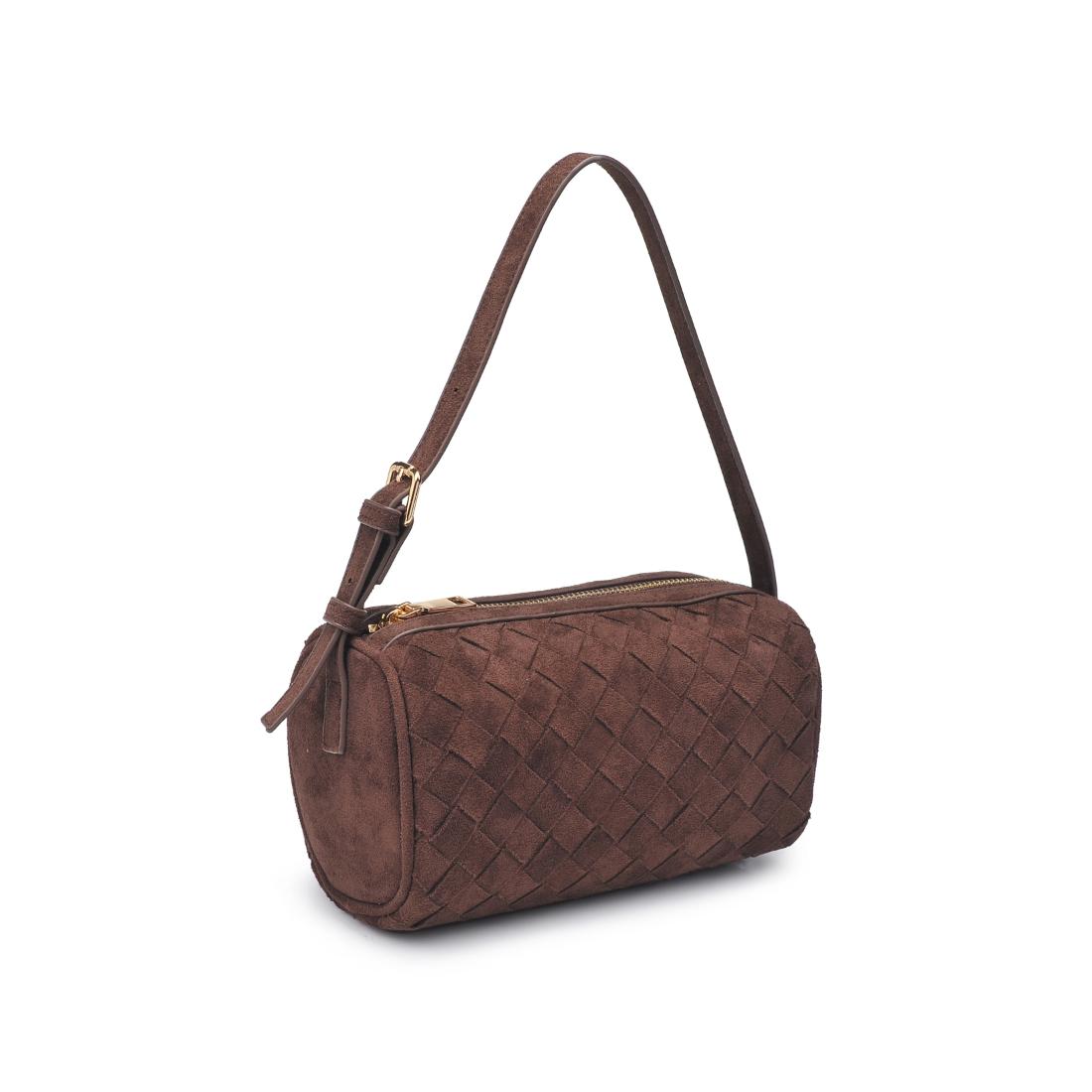 Product Image of Urban Expressions Rose Shoulder Bag 840611199409 View 2 | Chocolate
