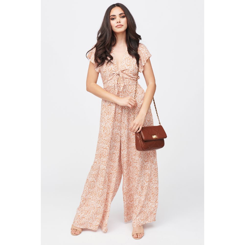 Woman wearing Chocolate Urban Expressions Emily Crossbody 840611122179 View 4 | Chocolate