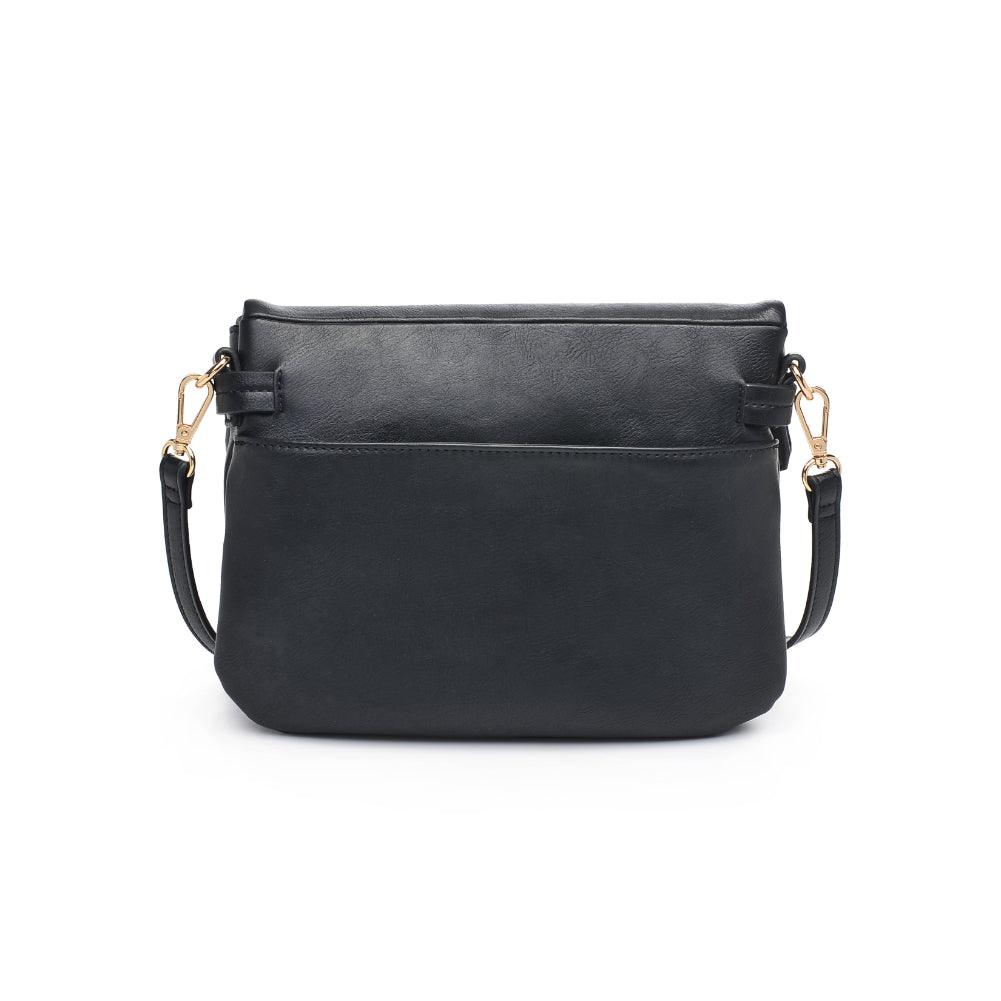 Product Image of Urban Expressions Erin Crossbody 840611178770 View 7 | Black