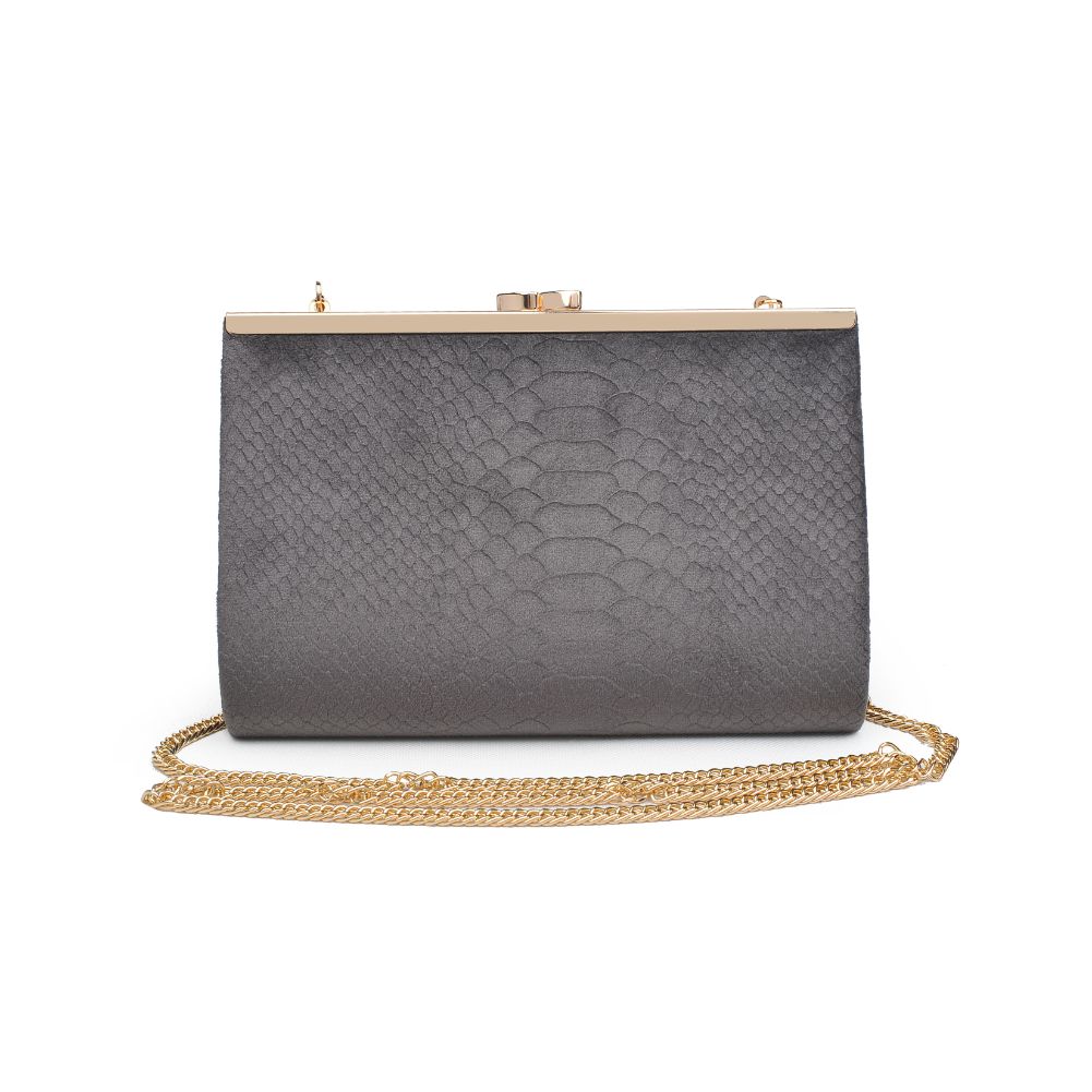 Product Image of Urban Expressions Minx Evening Bag 840611165039 View 1 | Grey