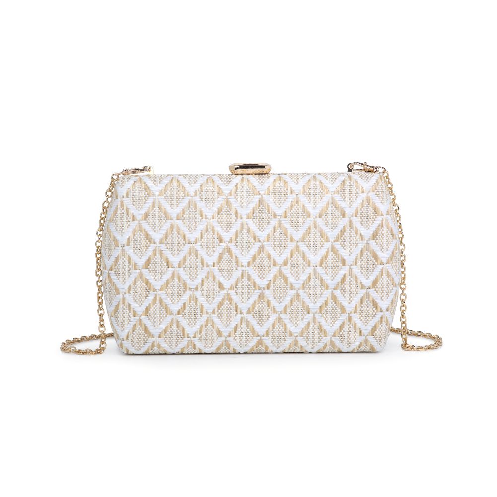 Product Image of Urban Expressions Nashville Evening Bag 840611179944 View 7 | White