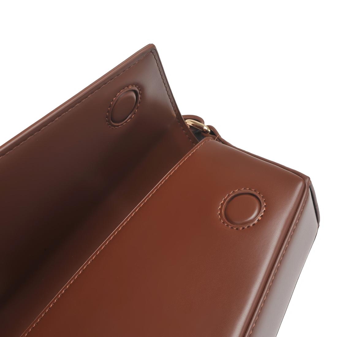 Urban Expressions Sleek Contour Crossbody 840504200229 View 8 | Chocolate