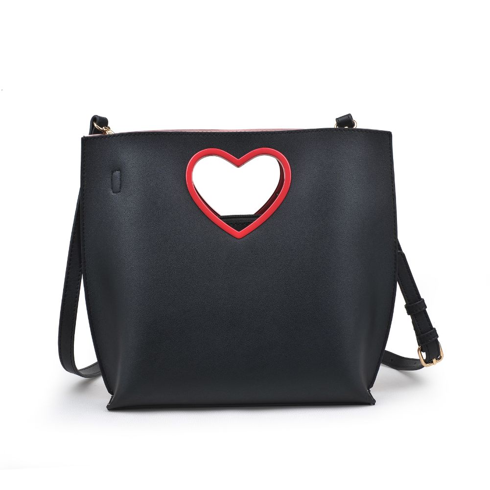Product Image of Urban Expressions Gal Crossbody 840611168962 View 3 | Pink Black