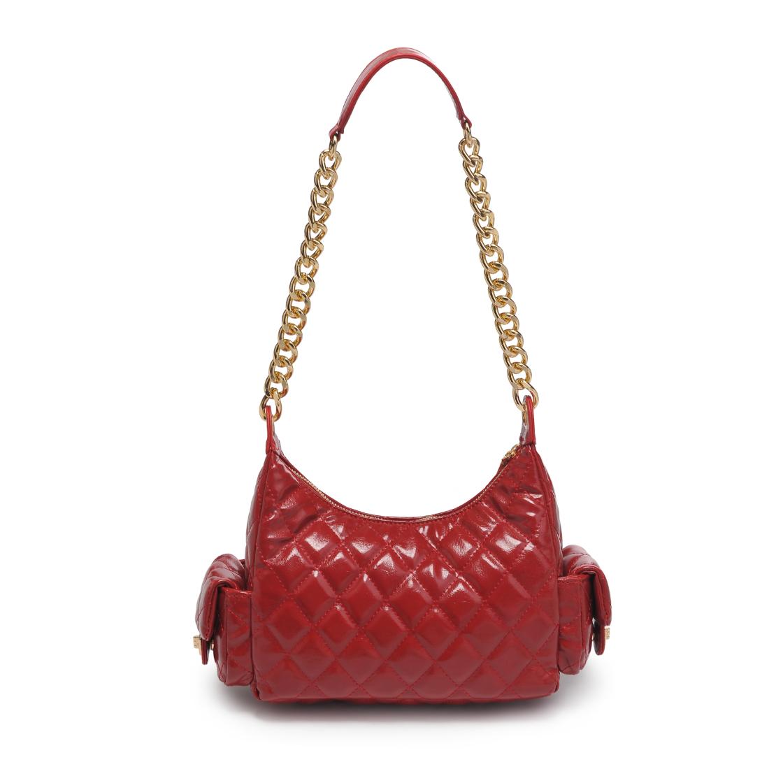 Product Image of Urban Expressions Janette Shoulder Bag 840611199133 View 7 | Red