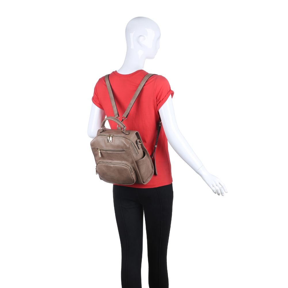 Product Image of Urban Expressions Miles Backpack NA-840611166746 View 5 | Nutmeg