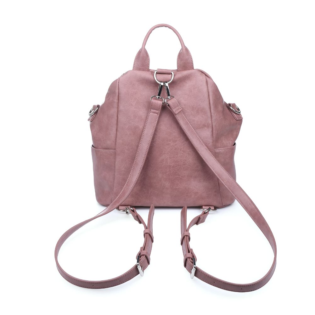Product Image of Urban Expressions Jackson Backpack NA-840611163509 View 3 | Mauve