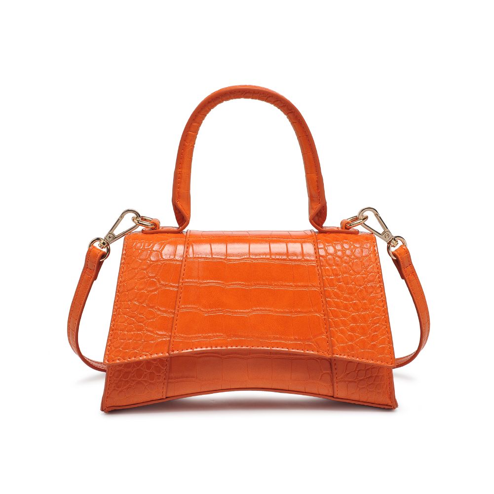 Product Image of Urban Expressions Lucas - Croco Crossbody 818209018418 View 5 | Tangerine