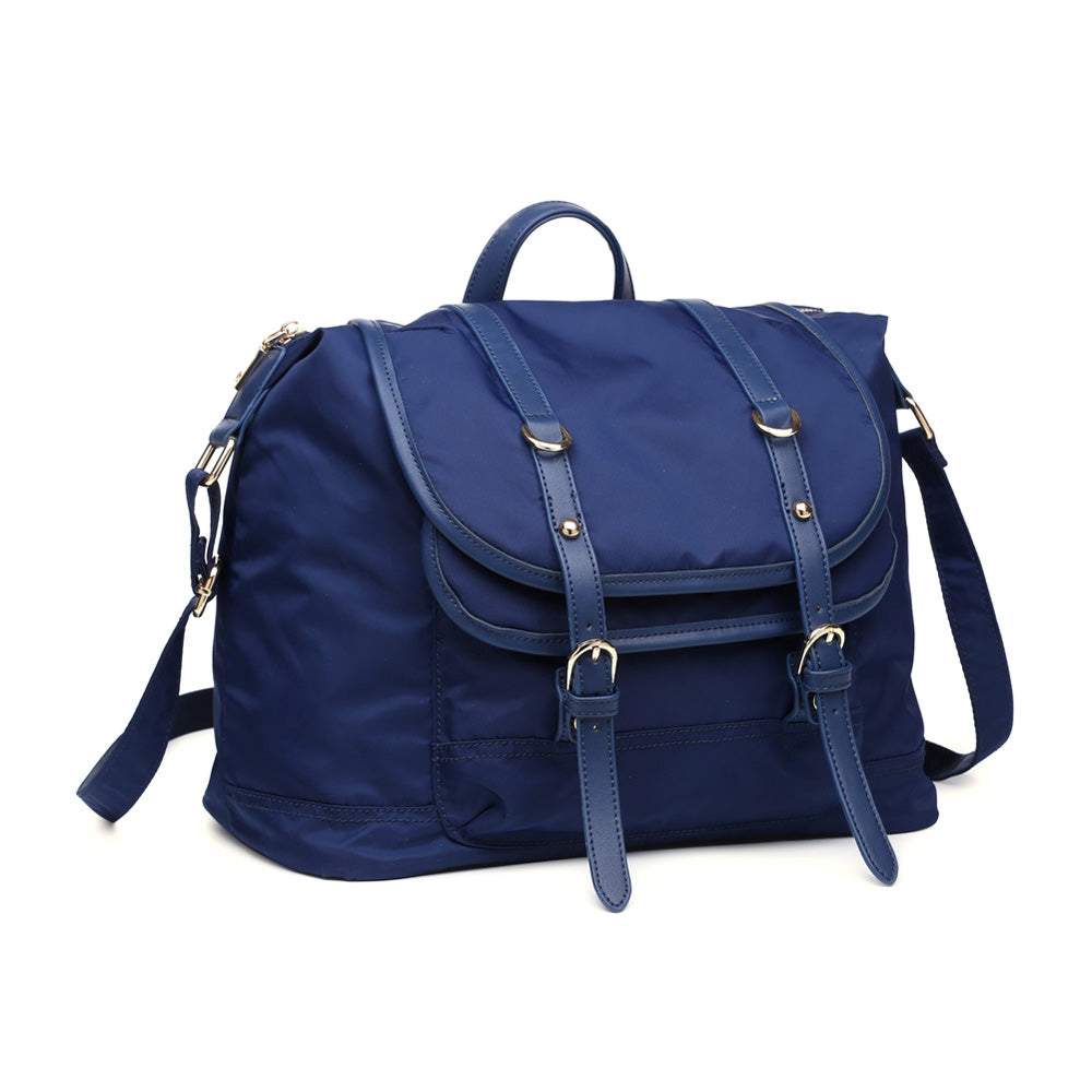 Woman wearing Midnight Blue Urban Expressions Tango Messenger NA-840611154965 View 6 | Midnight Blue