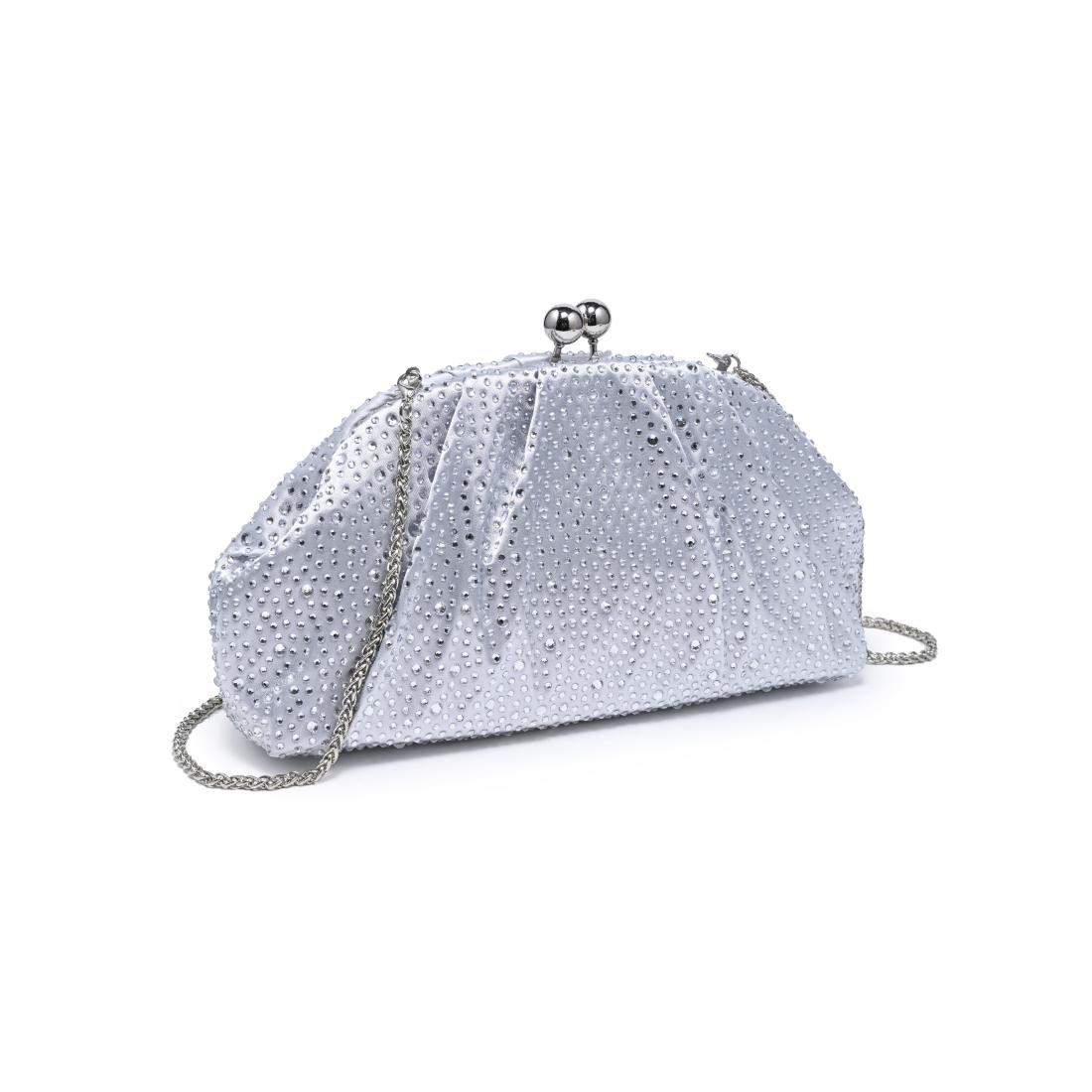 Urban Expressions Florence Clutch 840504215087 View 2 | Silver