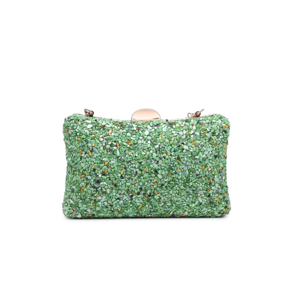 Product Image of Urban Expressions Shelley Evening Bag 840611118233 View 7 | Green