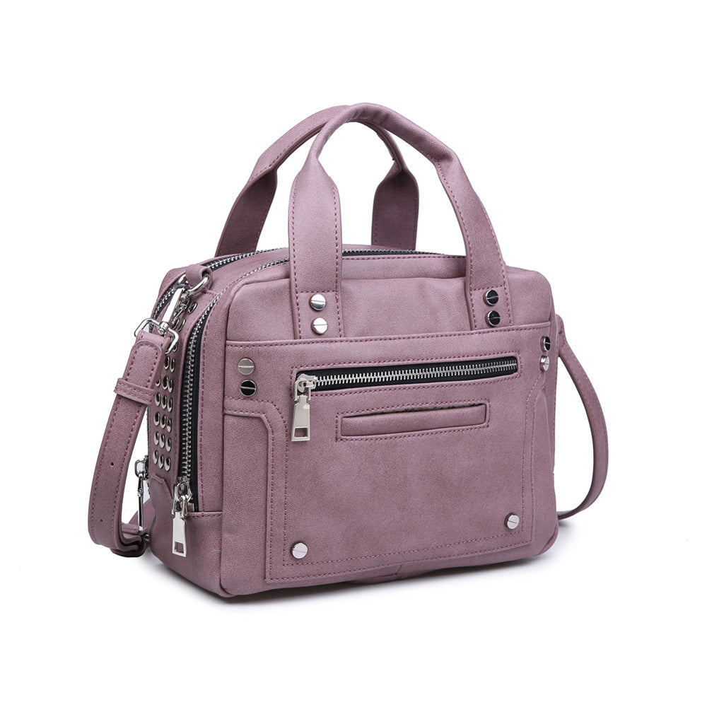 Product Image of Urban Expressions Cody Satchel NA-840611150820 View 2 | Mauve