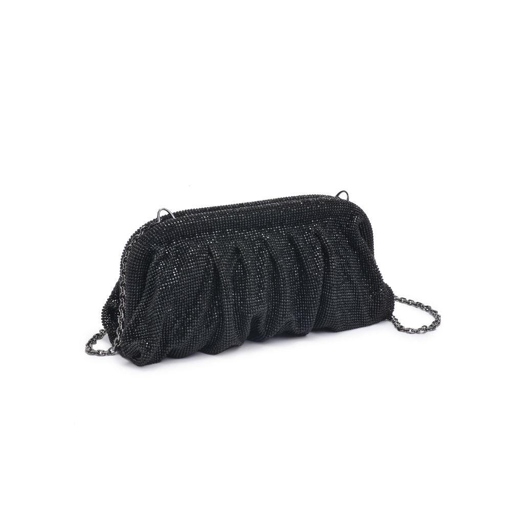 Woman wearing Black Urban Expressions Irina Evening Bag 840611109385 View 6 | Black
