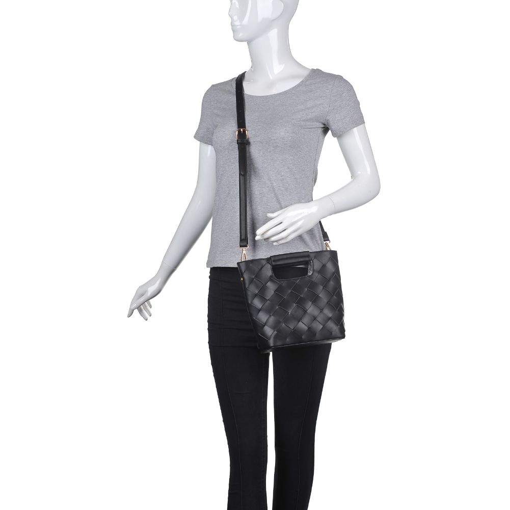 Product Image of Urban Expressions Liana Handbag 840611169815 View 5 | Black