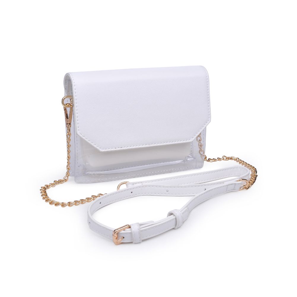 Product Image of Urban Expressions Tailgate Clutch 840611159977 View 2 | White