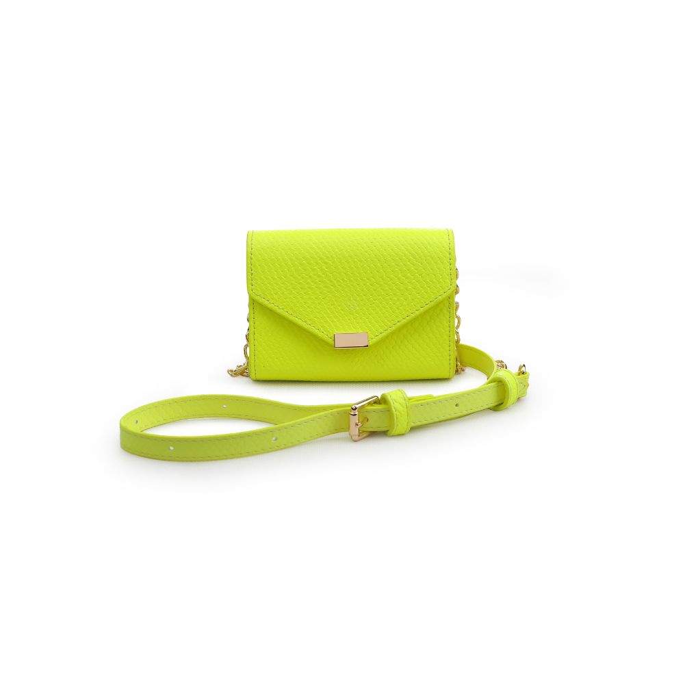 Product Image of Urban Expressions Jasmine Crossbody 840611171207 View 1 | Neon Yellow