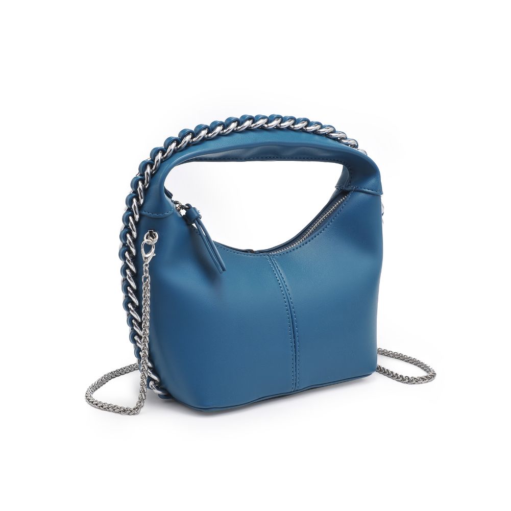 Woman wearing Denim Urban Expressions Lita Crossbody 840611113962 View 6 | Denim