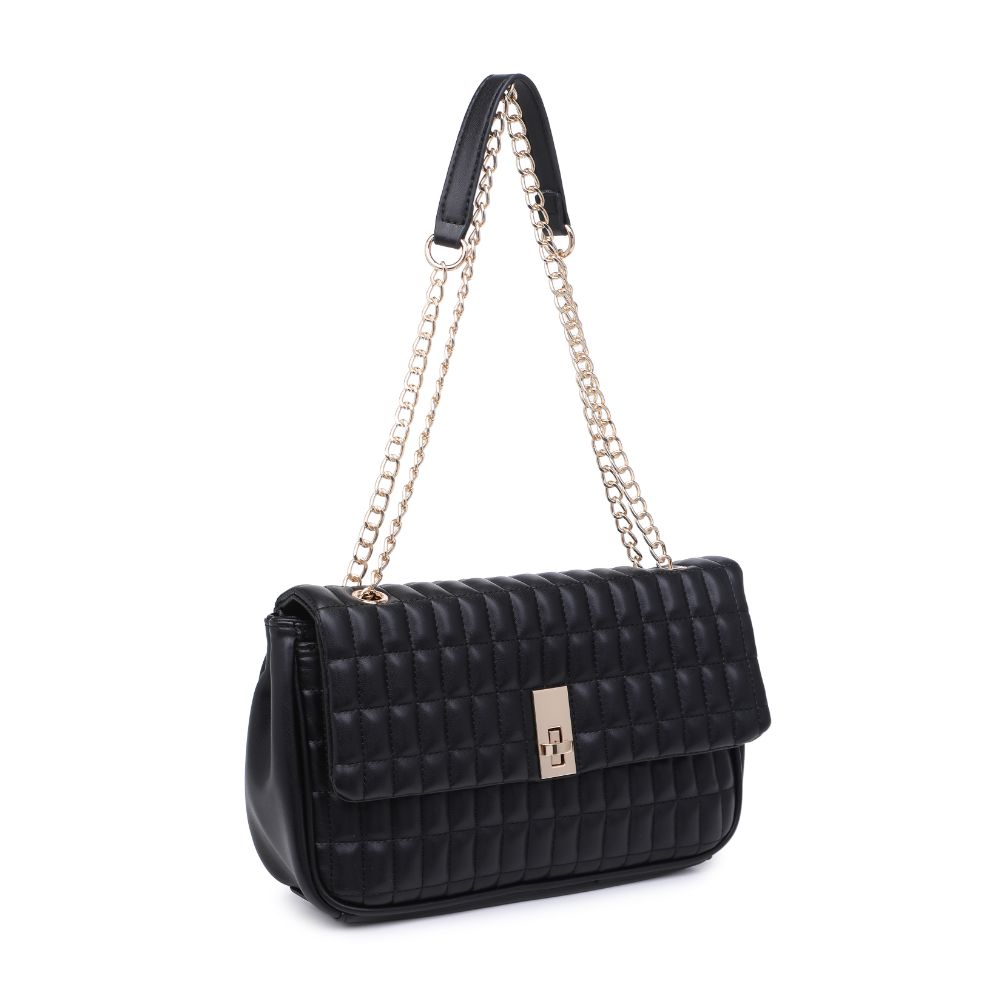Woman wearing Black Urban Expressions Farah Crossbody 840611107091 View 6 | Black