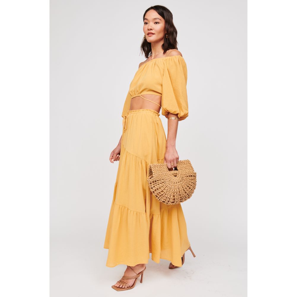 Woman wearing Natural Urban Expressions Exuma Crossbody 818209018661 View 3 | Natural