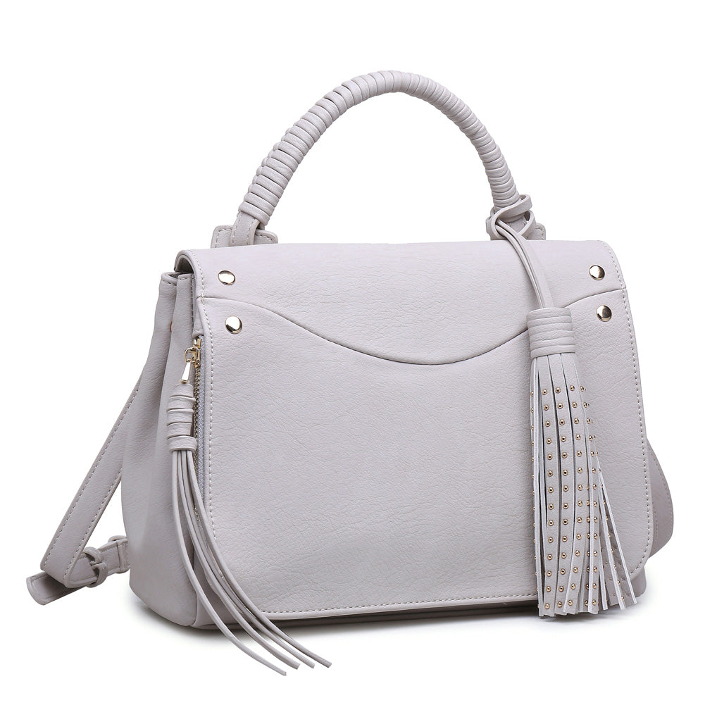 Product Image of Urban Expressions Jonah Satchel 840611144874 View 2 | Cream