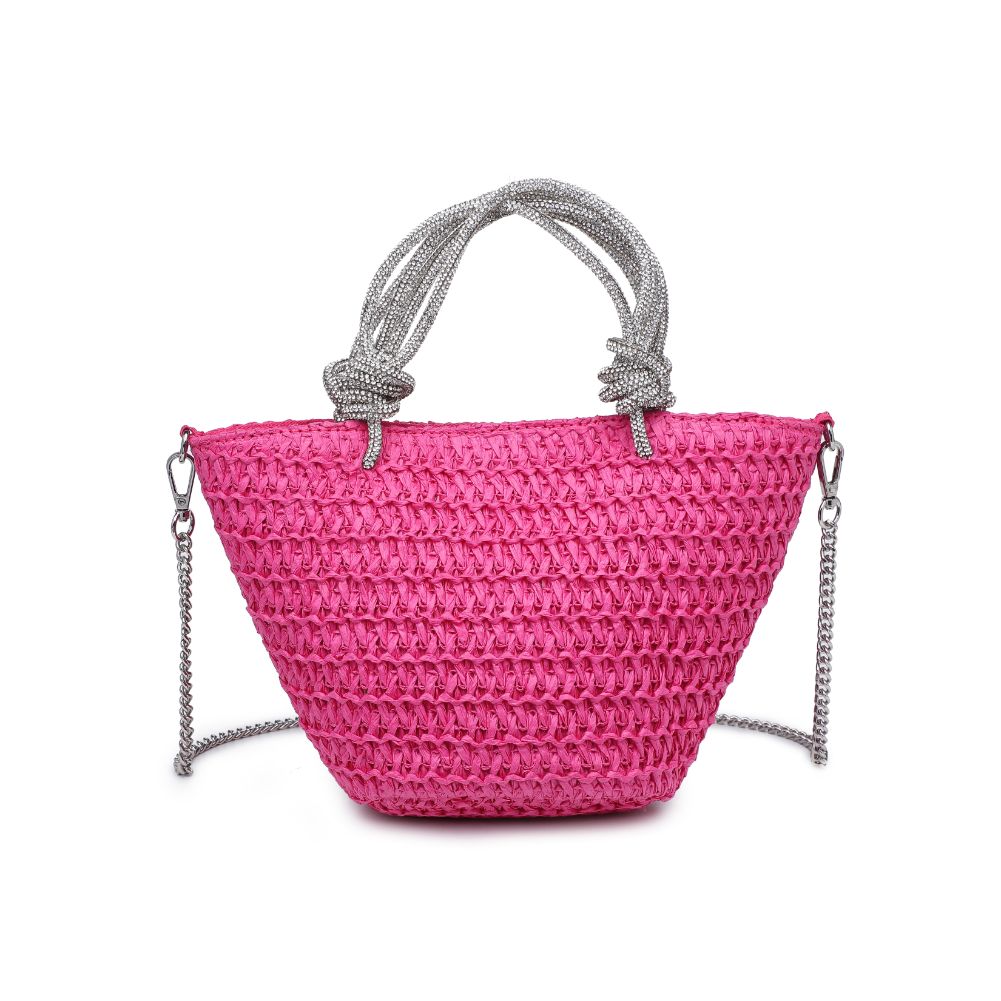 Woman wearing Hot Pink Urban Expressions Gaia Tote 840611123947 View 5 | Hot Pink