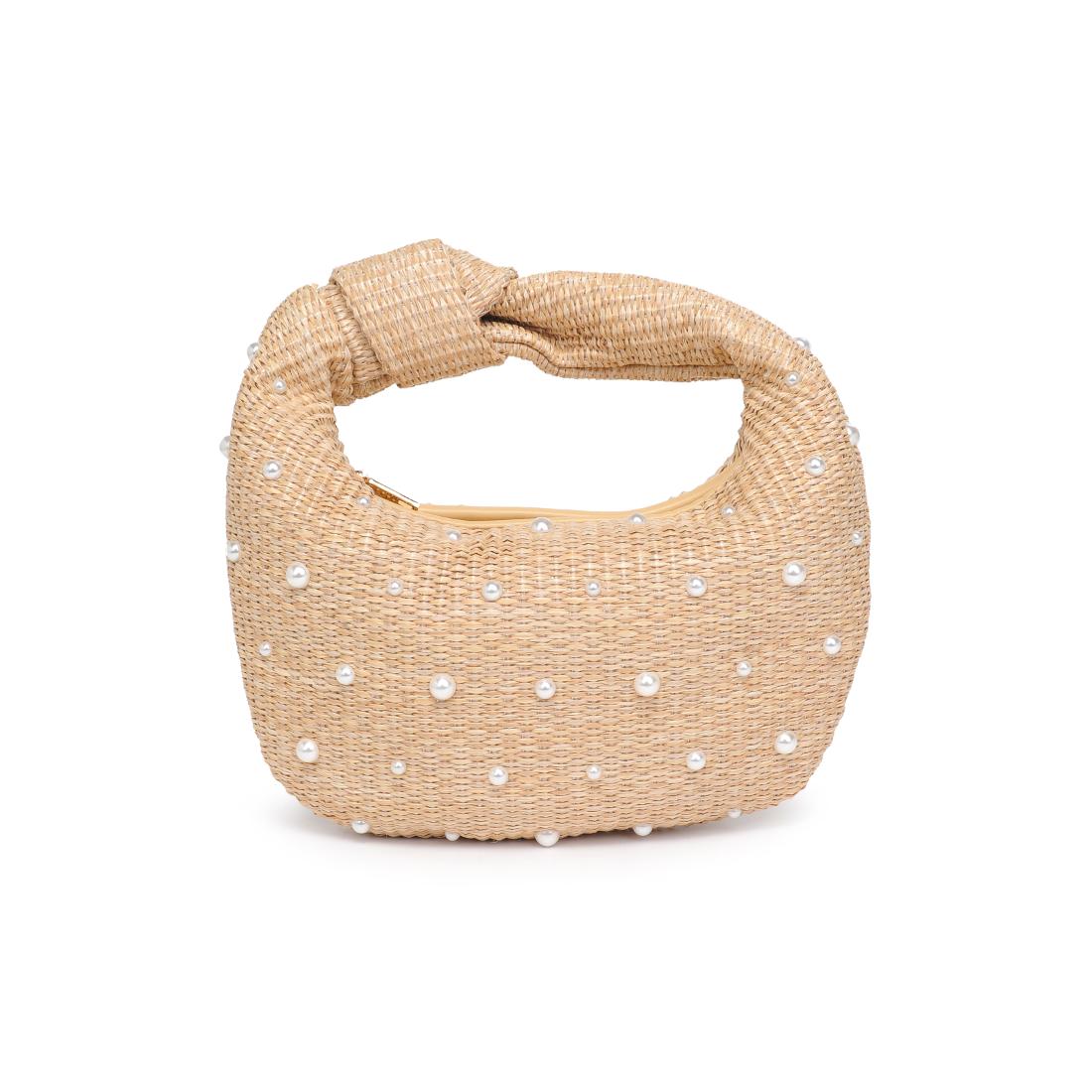 Product Image of Urban Expressions Tracy - Pearls Clutch 840611141644 View 5 | Natural