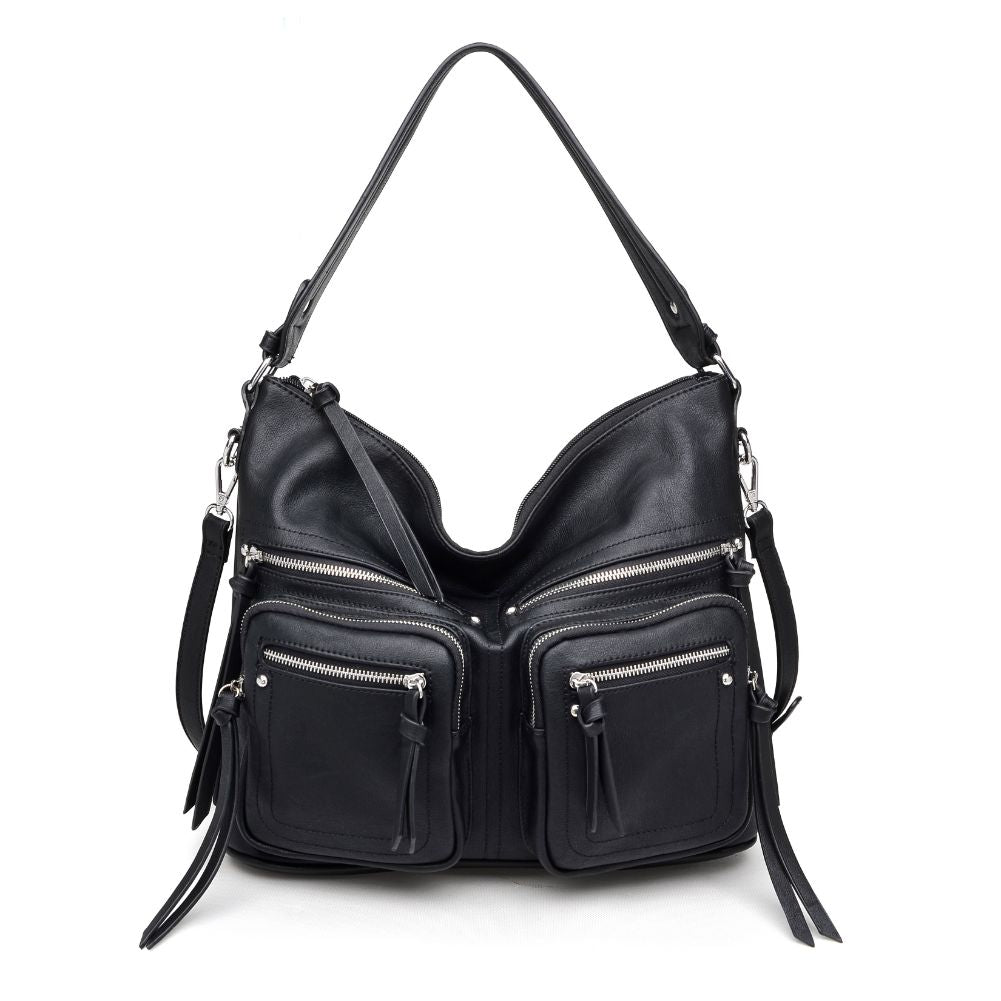 Product Image of Urban Expressions Barbara Hobo 840611164490 View 1 | Black