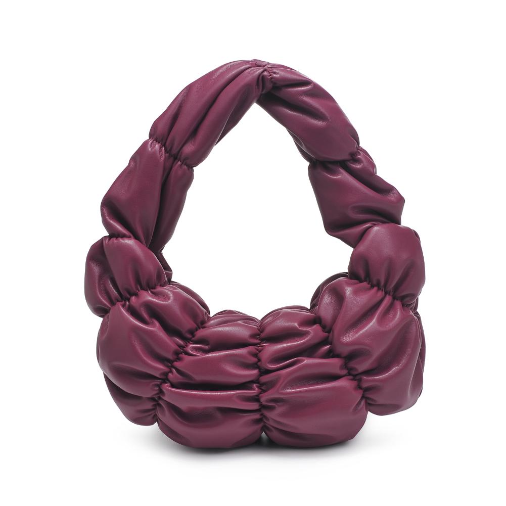 Woman wearing Wine Urban Expressions Stella Clutch 840611128461 View 7 | Wine