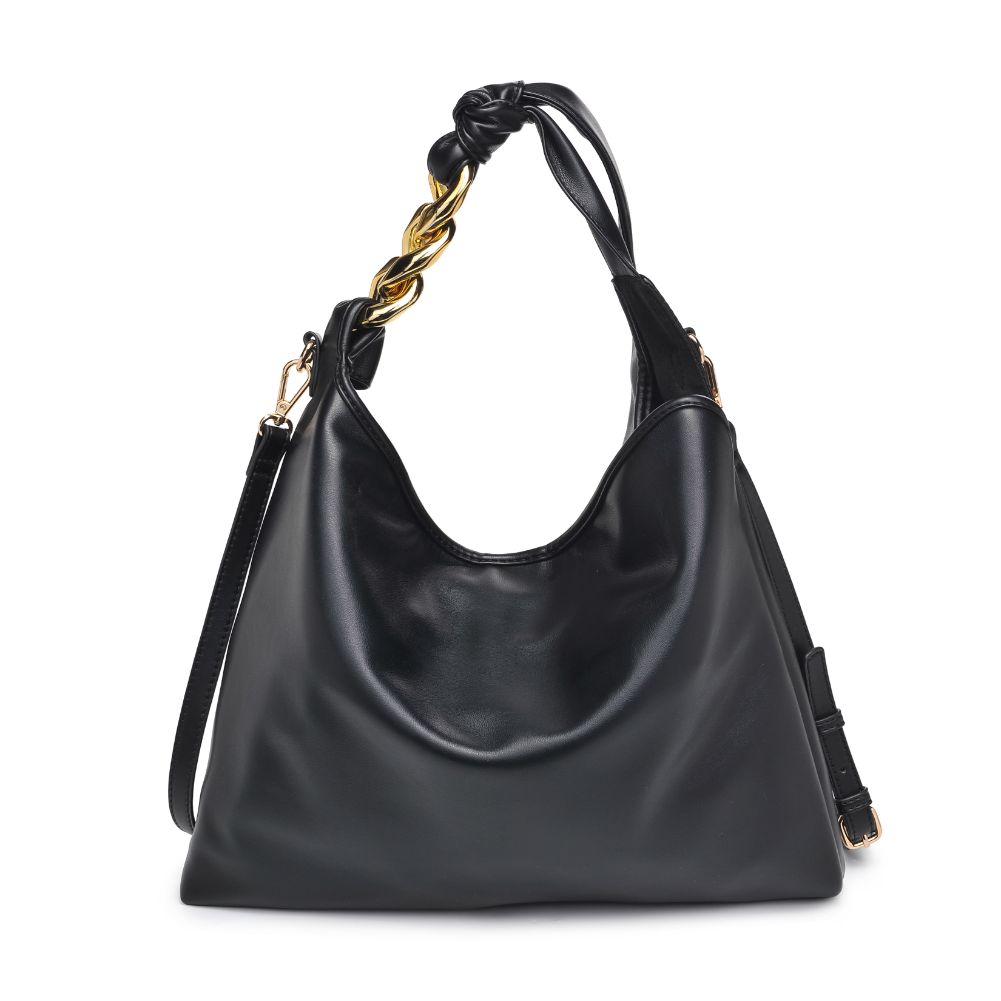 Product Image of Urban Expressions Yvonne Hobo 818209019194 View 7 | Black