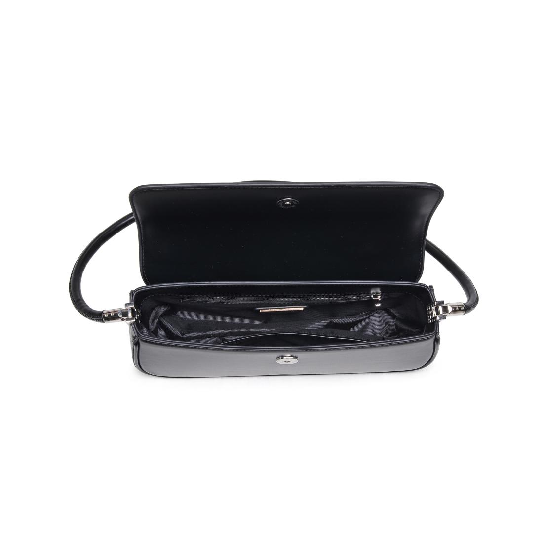 Woman wearing Black Urban Expressions Bailey Shoulder Bag 840611145956 View 9 | Black