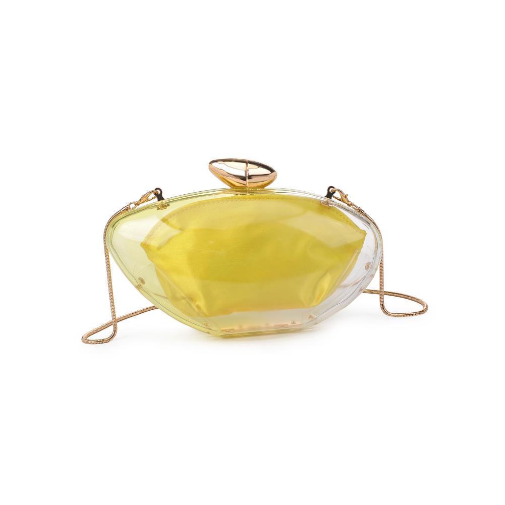 Woman wearing Yellow Urban Expressions Hayden Evening Bag 840611193339 View 5 | Yellow