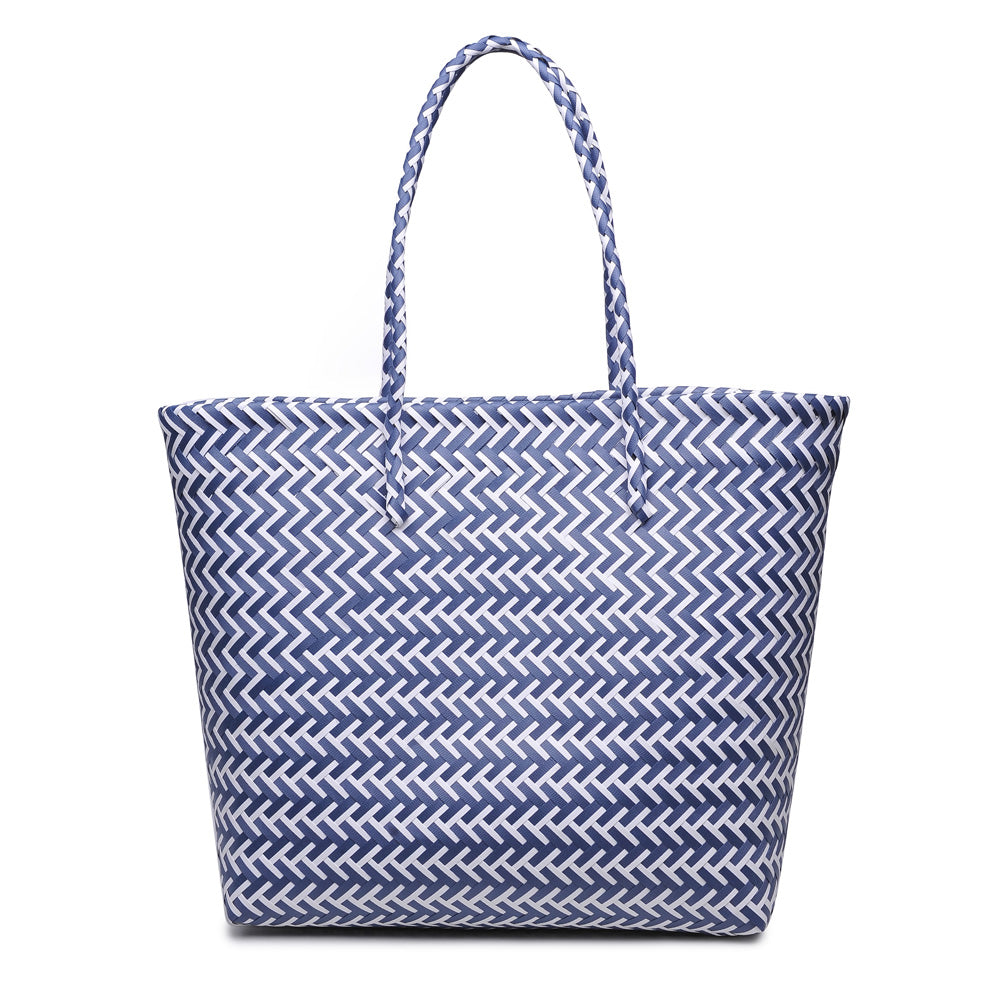 Product Image of Urban Expressions Palomas Tote NA-840611162144 View 1 | Navy White