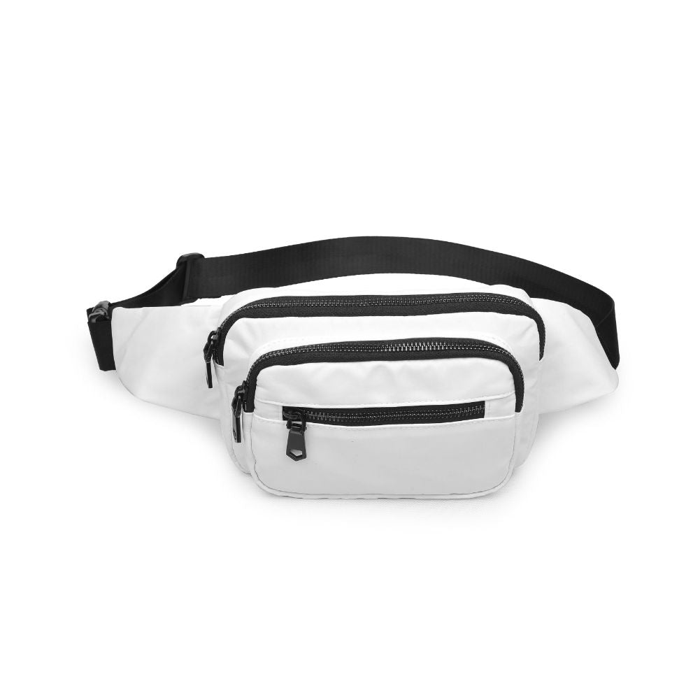 Product Image of Urban Expressions Pacific Belt Bag 840611176783 View 1 | White