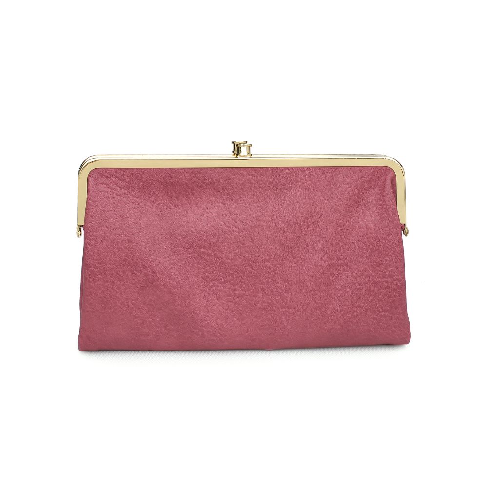 Woman wearing Mauve Urban Expressions Sandra Wallet NA-840611151636 View 5 | Mauve