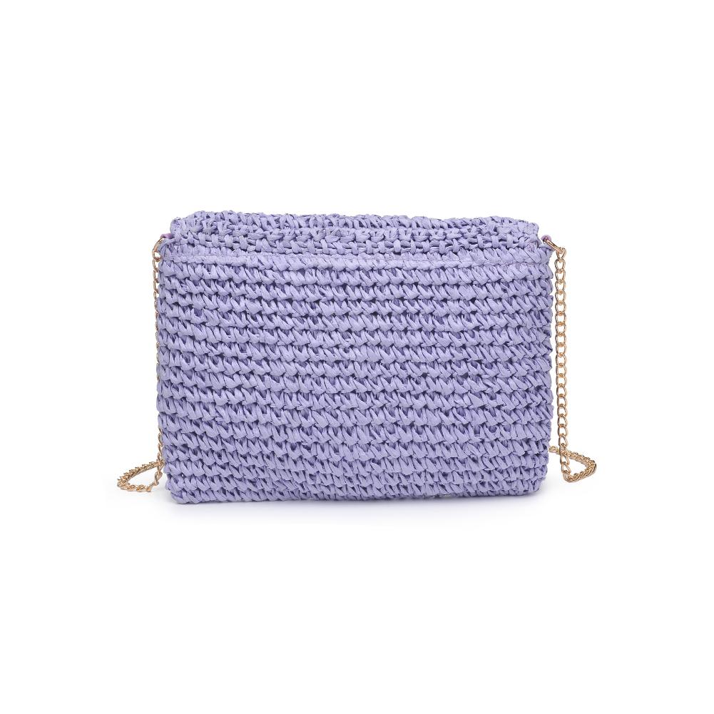 Product Image of Urban Expressions Anita Clutch 840611123015 View 3 | Lilac