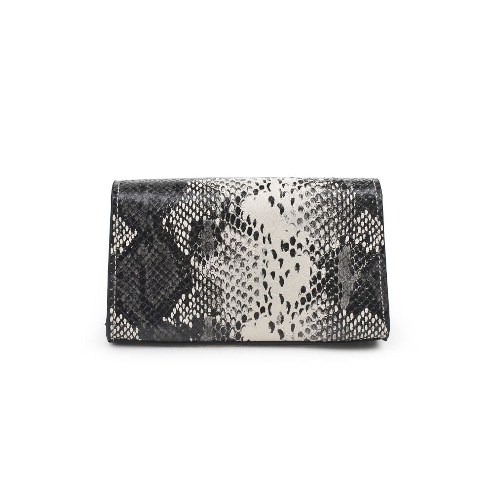 Product Image of Urban Expressions Jill Clutch 840611172884 View 3 | Black White