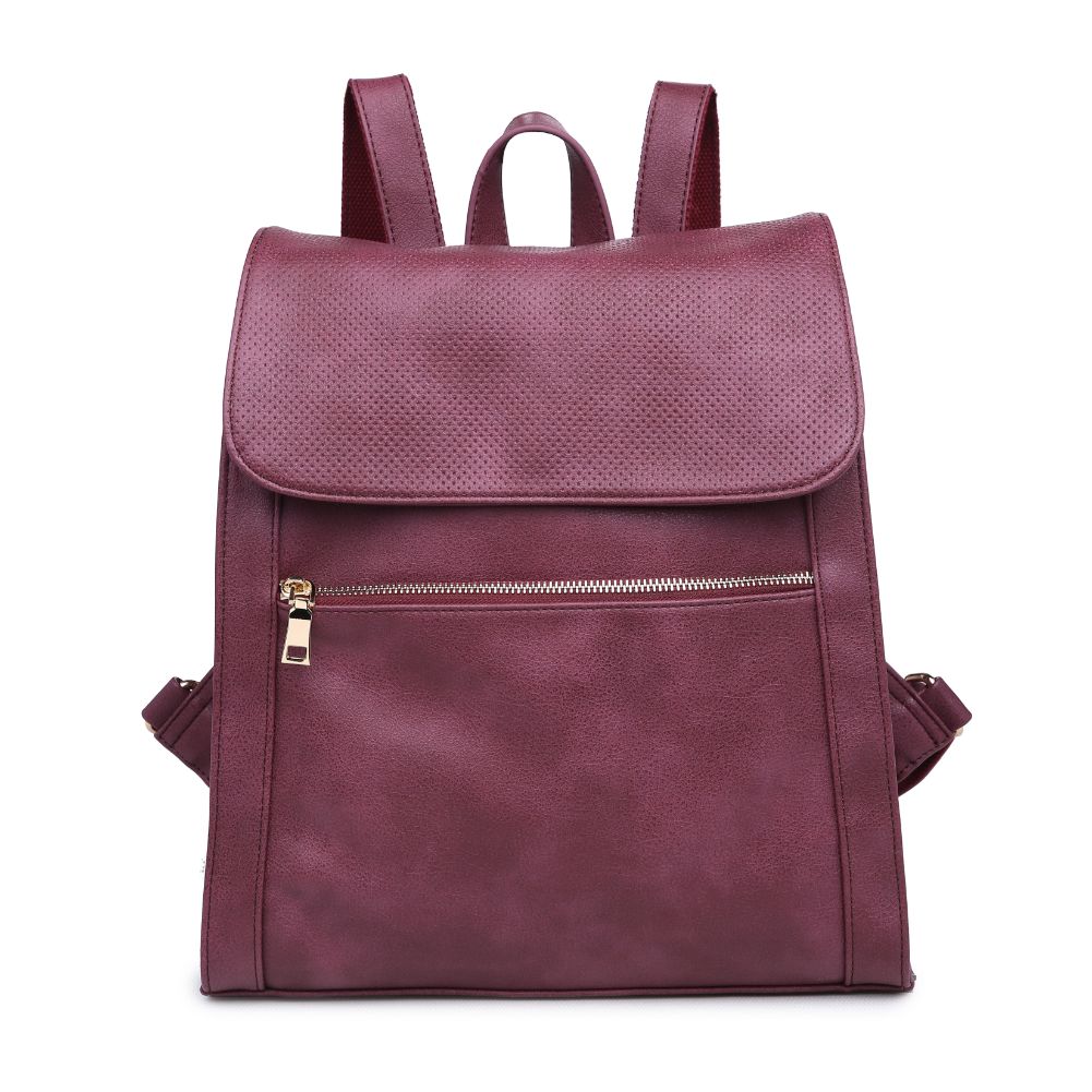 Product Image of Urban Expressions Mick Backpack NA-840611164384 View 1 | Burgundy