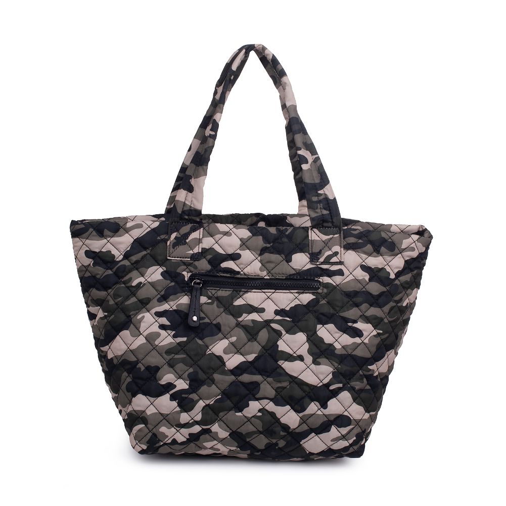 Woman wearing Camo Urban Expressions Breakaway Tote 840611175625 View 7 | Camo