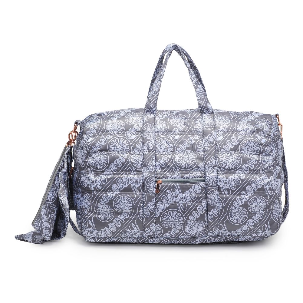 Product Image of Urban Expressions Paisley Weekender 840611102133 View 3 | Grey