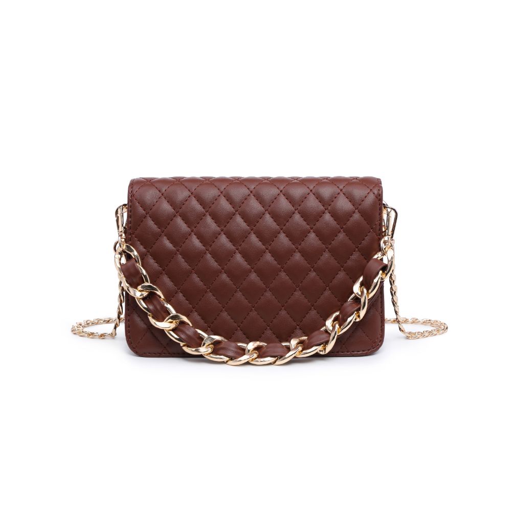 Product Image of Urban Expressions Karolina Crossbody 818209013437 View 5 | Chocolate