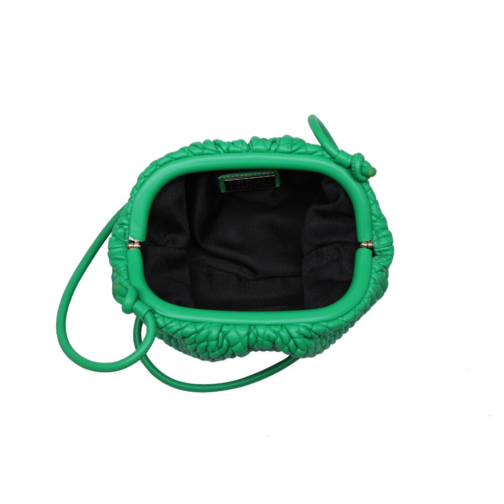 Woman wearing Kelly Green Urban Expressions Elise Crossbody 840611118370 View 9 | Kelly Green