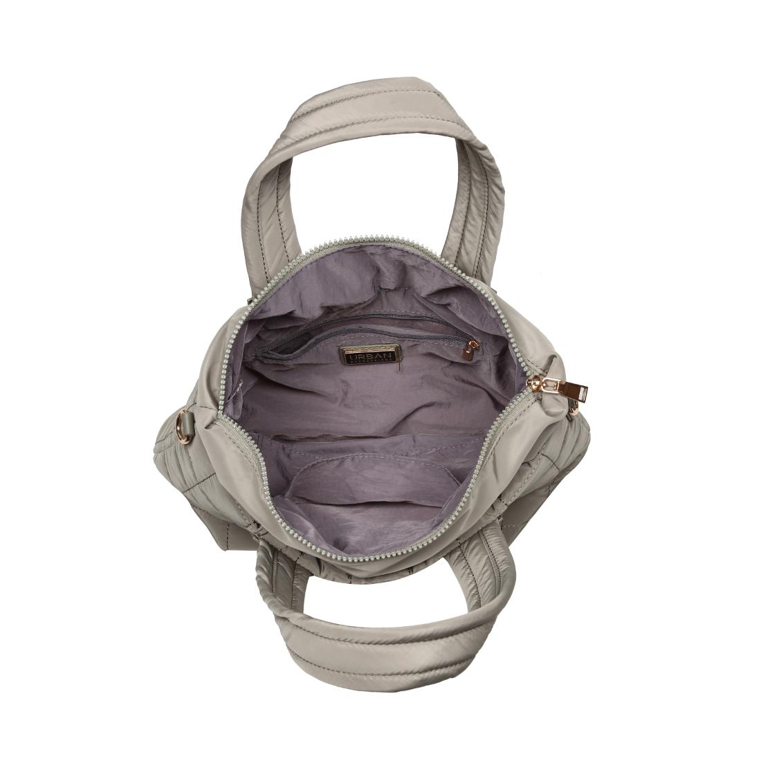 Woman wearing Sage Urban Expressions Lumina Tote 840504205989 View 9 | Sage