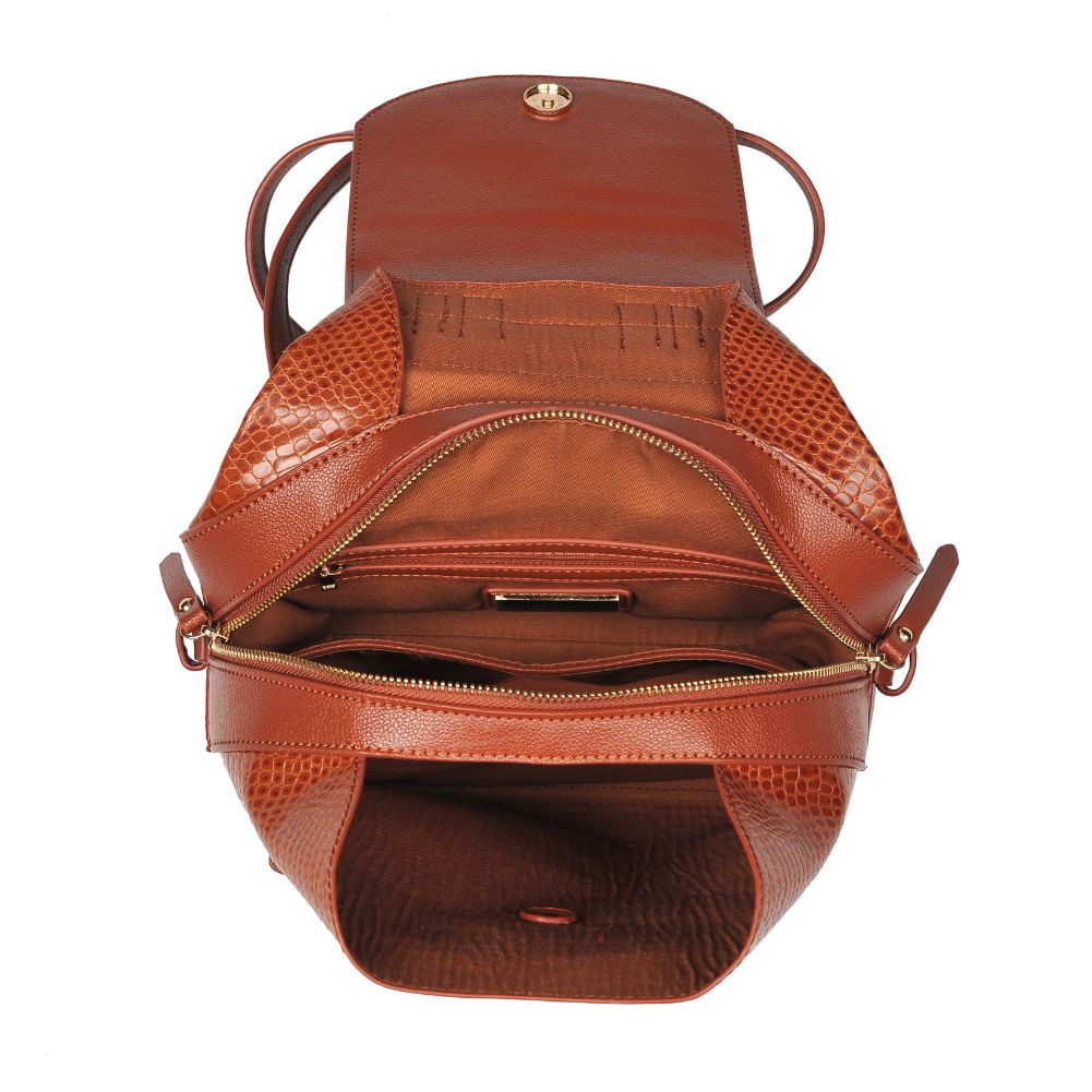 Product Image of Urban Expressions Clara Backpack 840611167217 View 4 | Tan