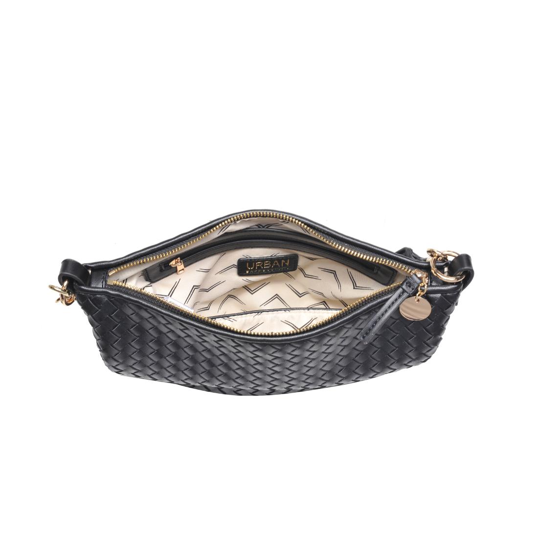 Urban Expressions Jordan - Woven Shoulder Bag 840504216404 View 4 | Black