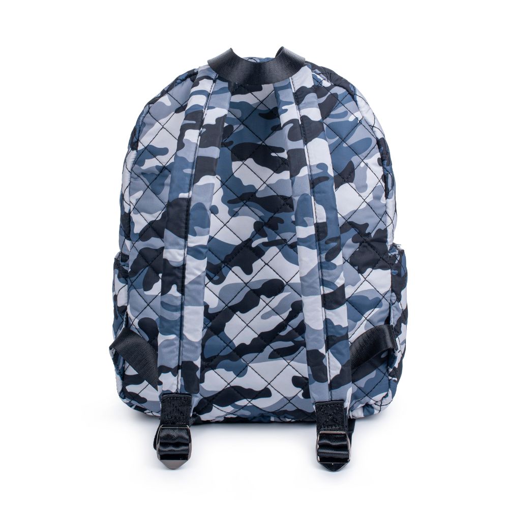 Urban Expressions Swish Backpack 840611175786 View 7 | Blue Camo