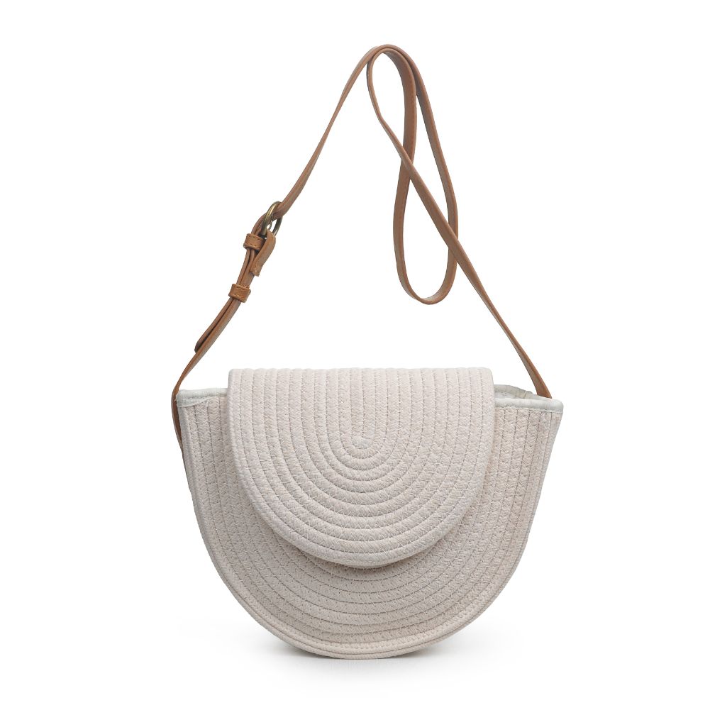 Product Image of Urban Expressions Leland Crossbody 840611171627 View 1 | White