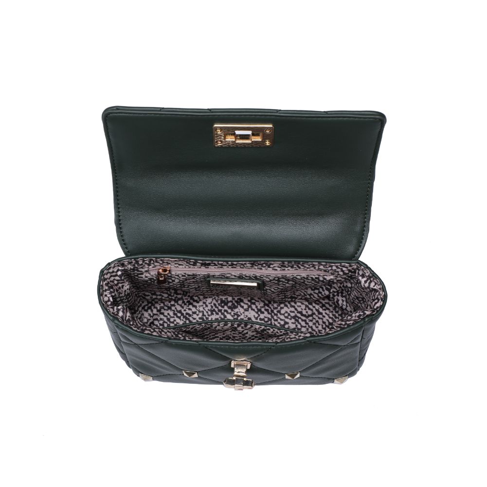 Product Image of Urban Expressions Aiza Crossbody 818209010597 View 4 | Hunter Green