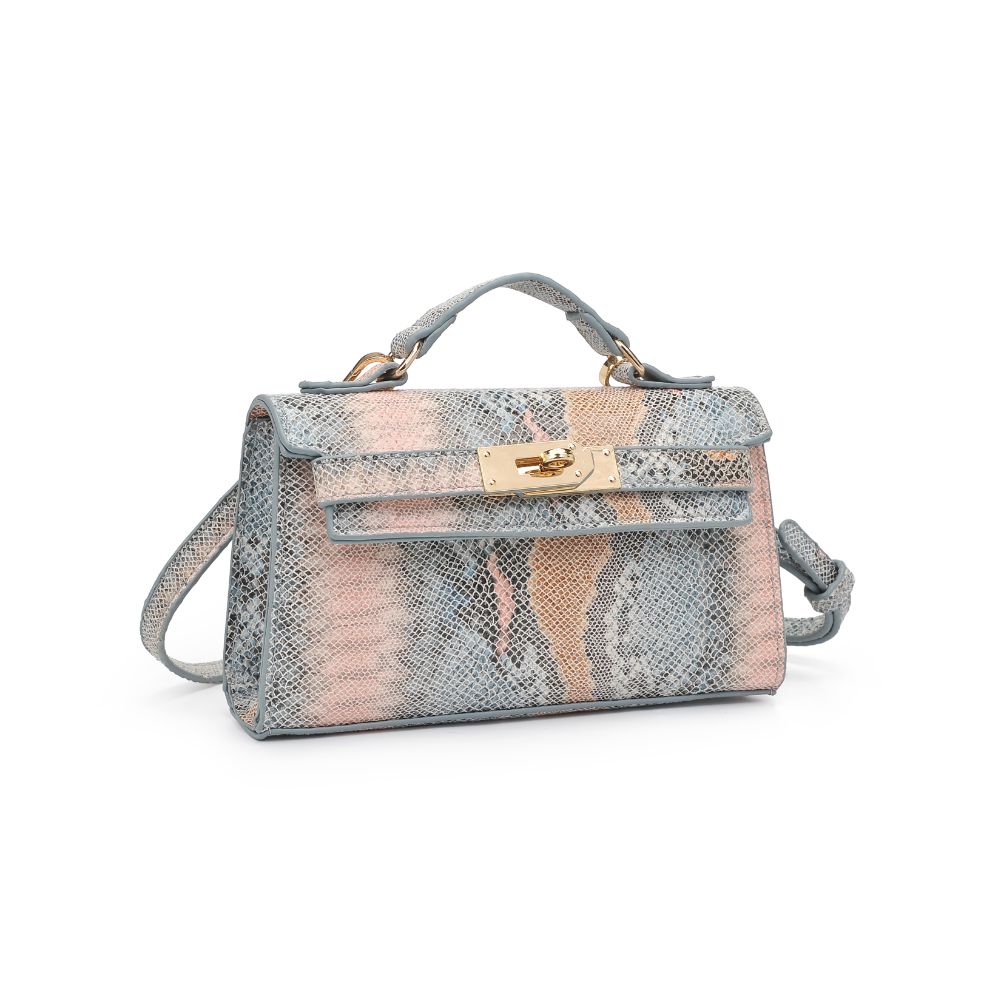 Product Image of Urban Expressions Georgina Snake Crossbody 840611181305 View 6 | Pink Blue Multi