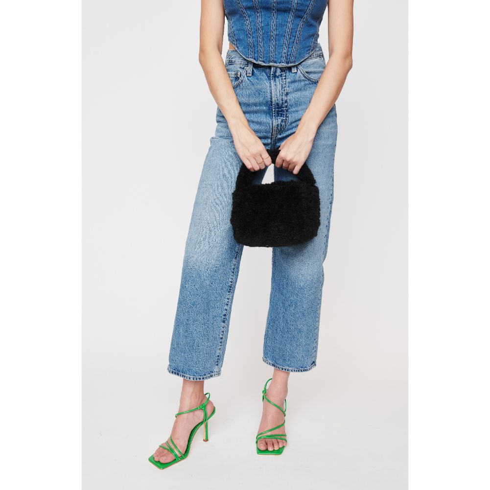 Woman wearing Black Urban Expressions Nicolette Crossbody 840611103796 View 1 | Black